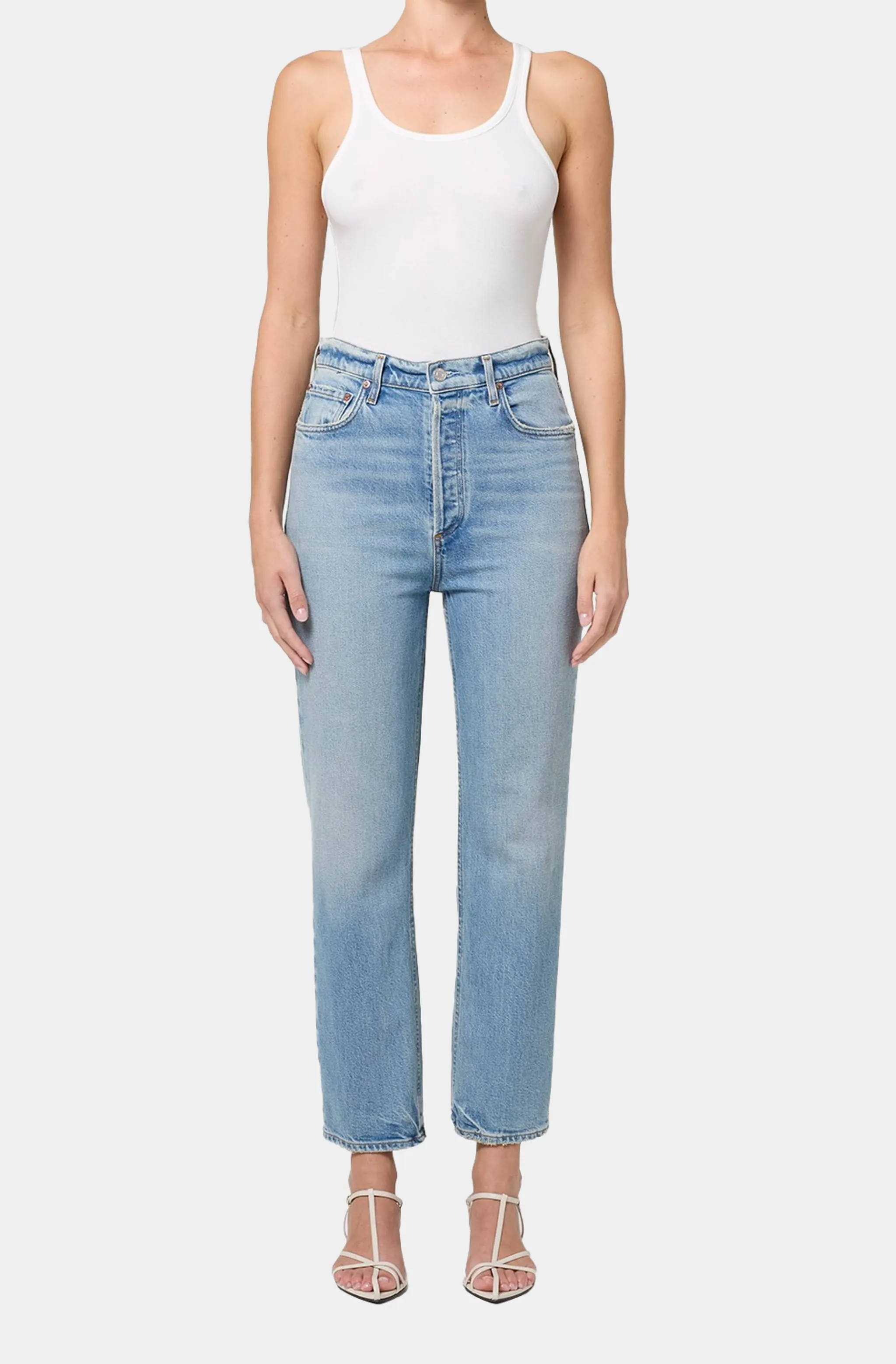 90's Pinch Waist Crop