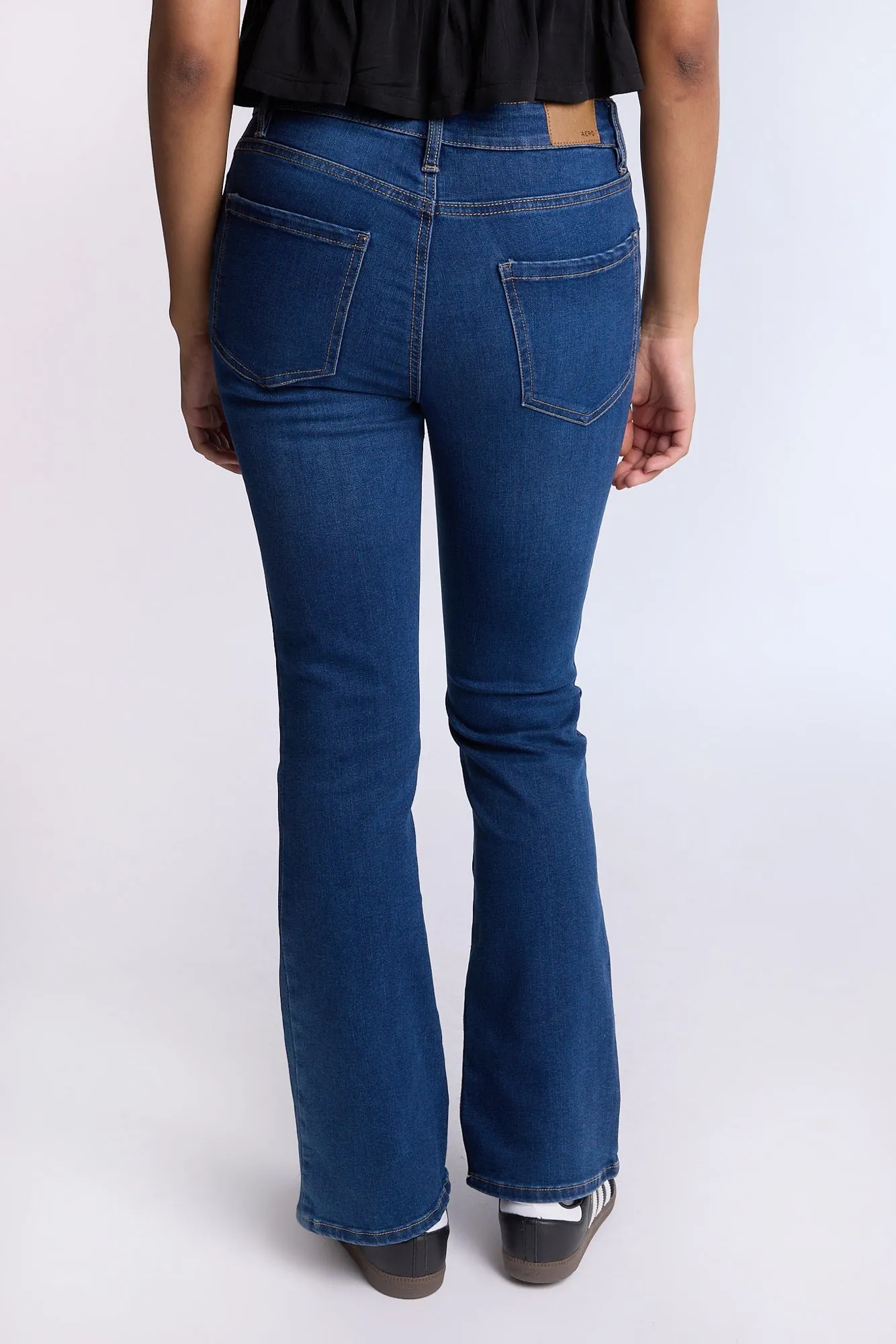 AERO Mid Rise Bootcut Jeans
