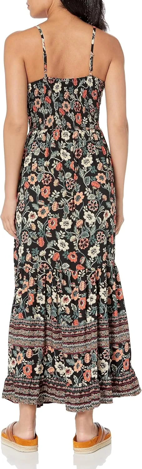 Angie Women's Peekaboo Tiered Maxi Dress