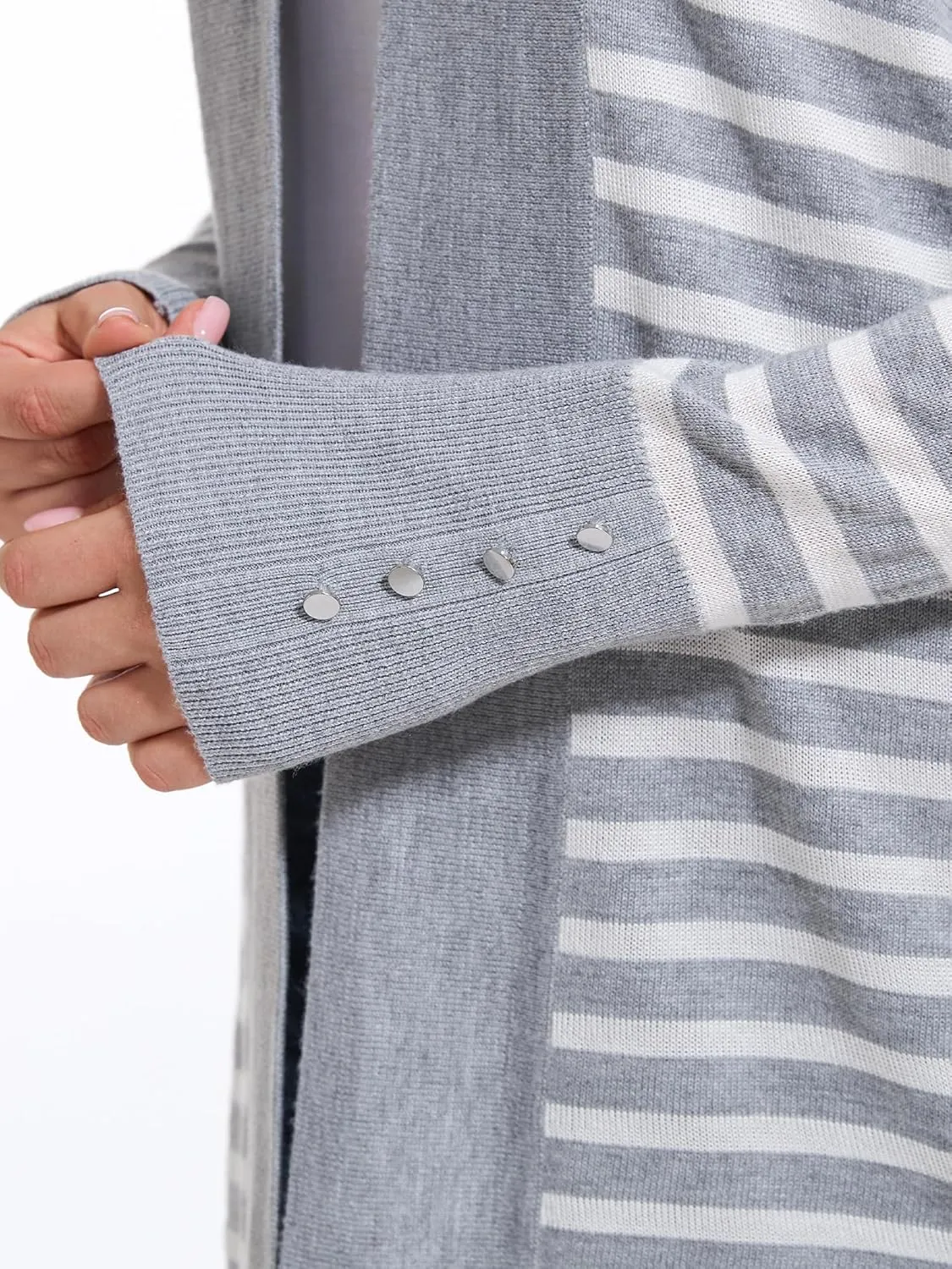 Cardigan for Women Dressy Casual Long Sleeve Open Front Knit Cardigan Sweaters