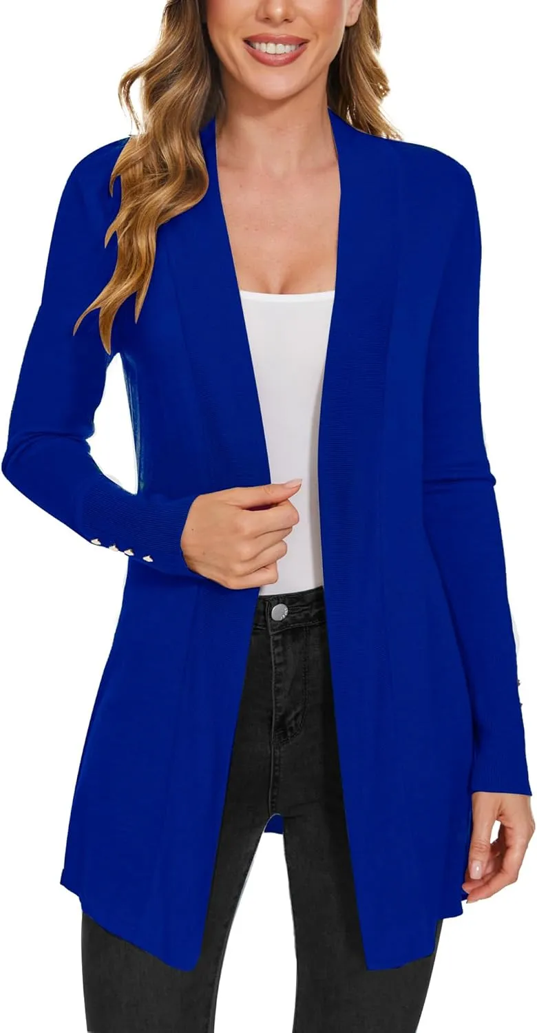 Cardigan for Women Long Sleeve Cardigan Sweaters for Spring Fall