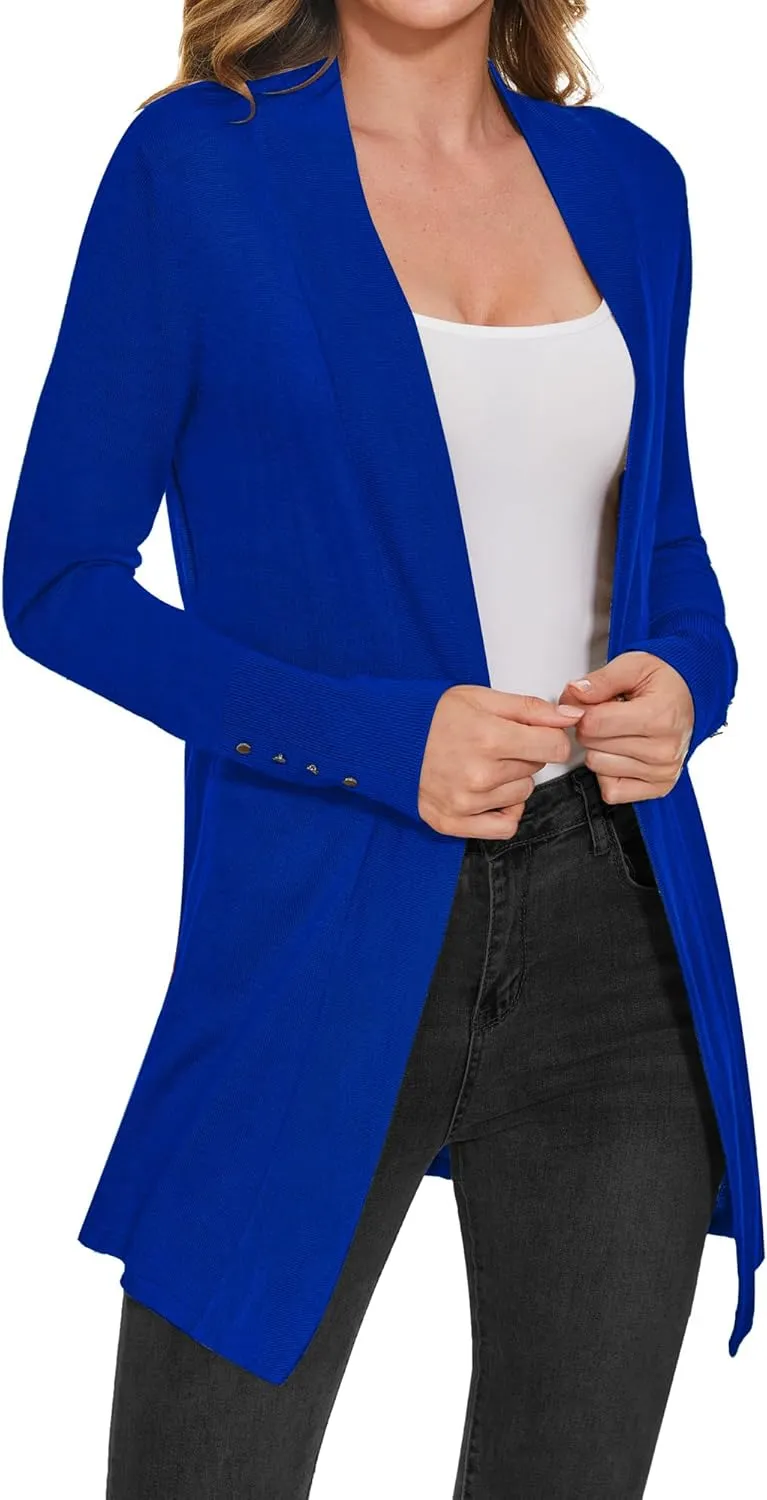 Cardigan for Women Long Sleeve Cardigan Sweaters for Spring Fall