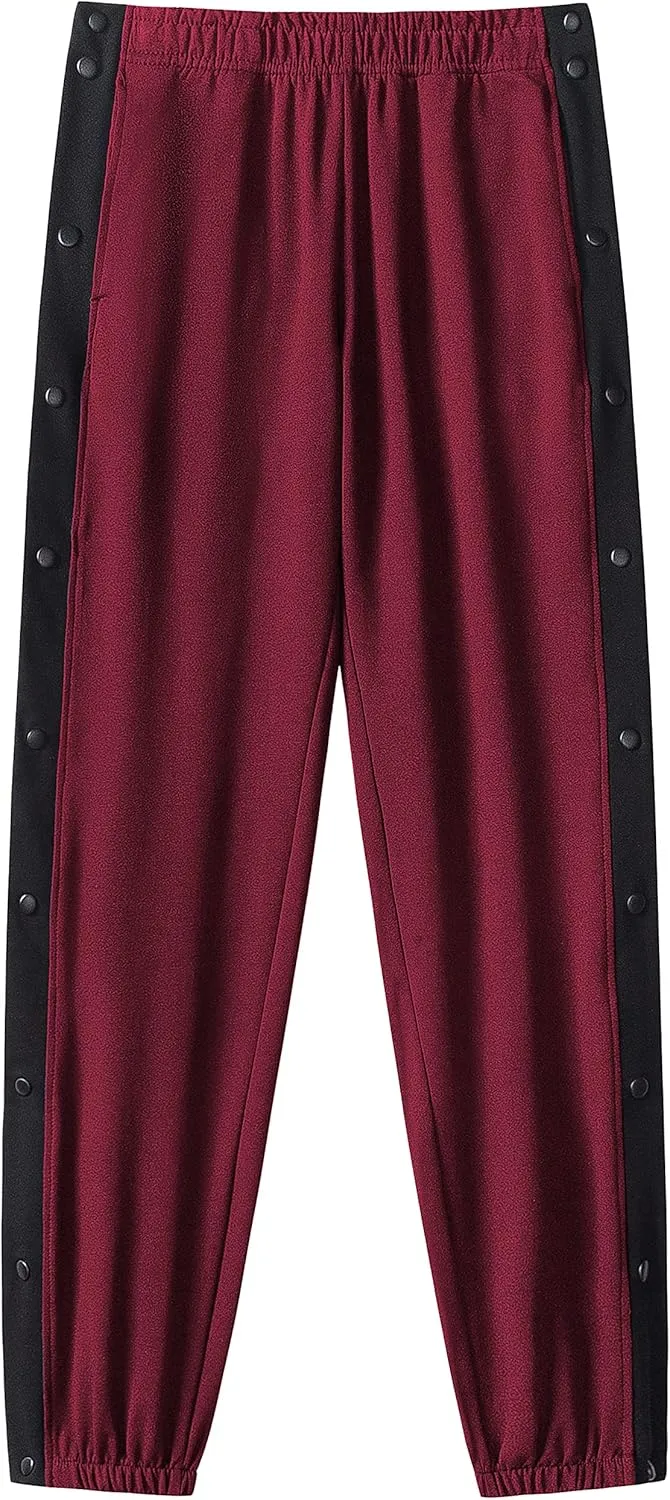 Chrisuno Women's Sweatpants Tear Away Joggers Athletic Workout Sweat Pants