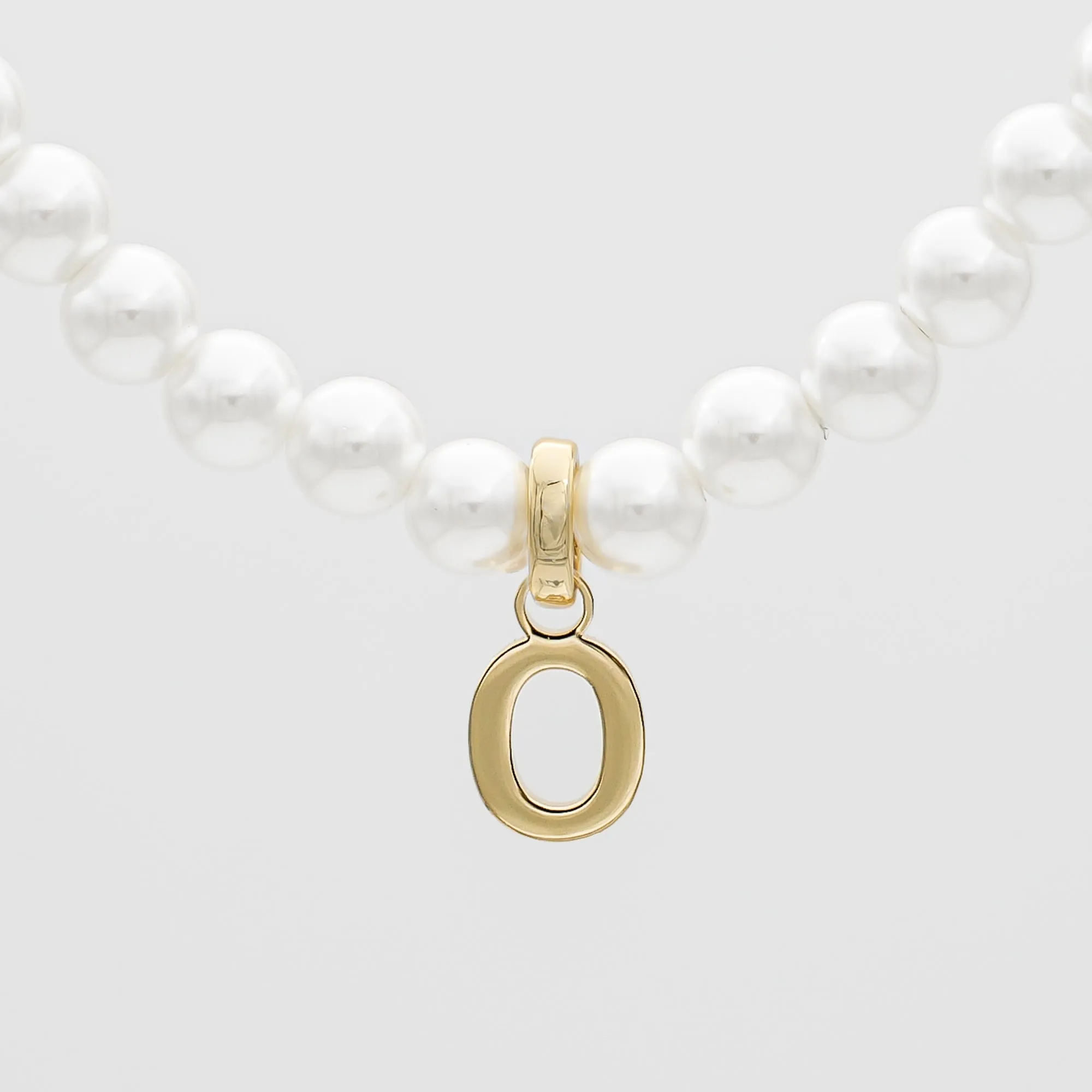Classic Pearl Initial Bracelet