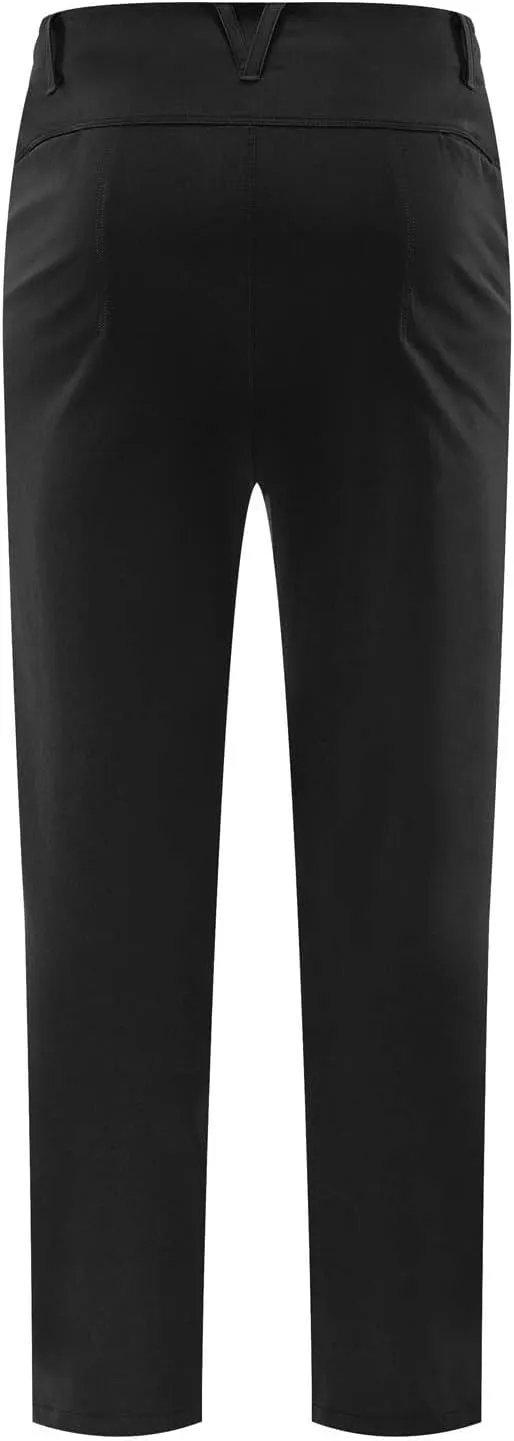 Dress Pants for Men Slim Fit Business Casual Expandable Waist Sweatpants Plus Size Straight Leg Golf Summer Suit Pants