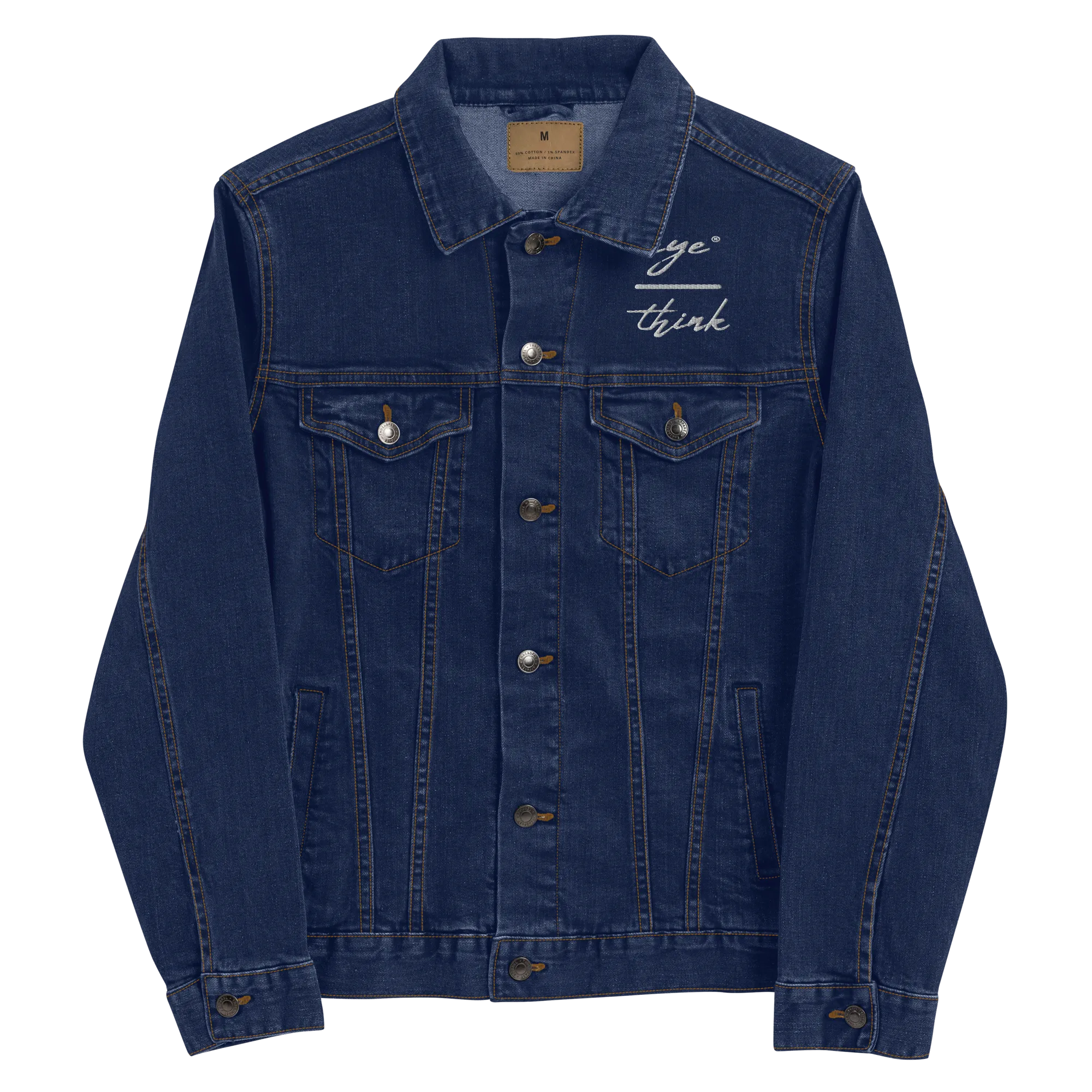 eyeoverthink® Unisex denim jacket