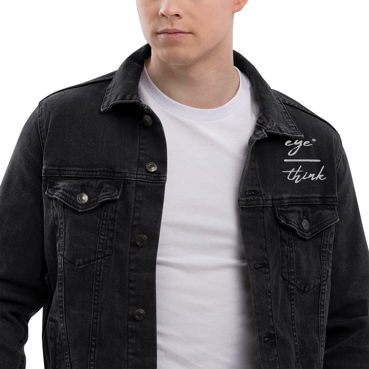 eyeoverthink® Unisex denim jacket