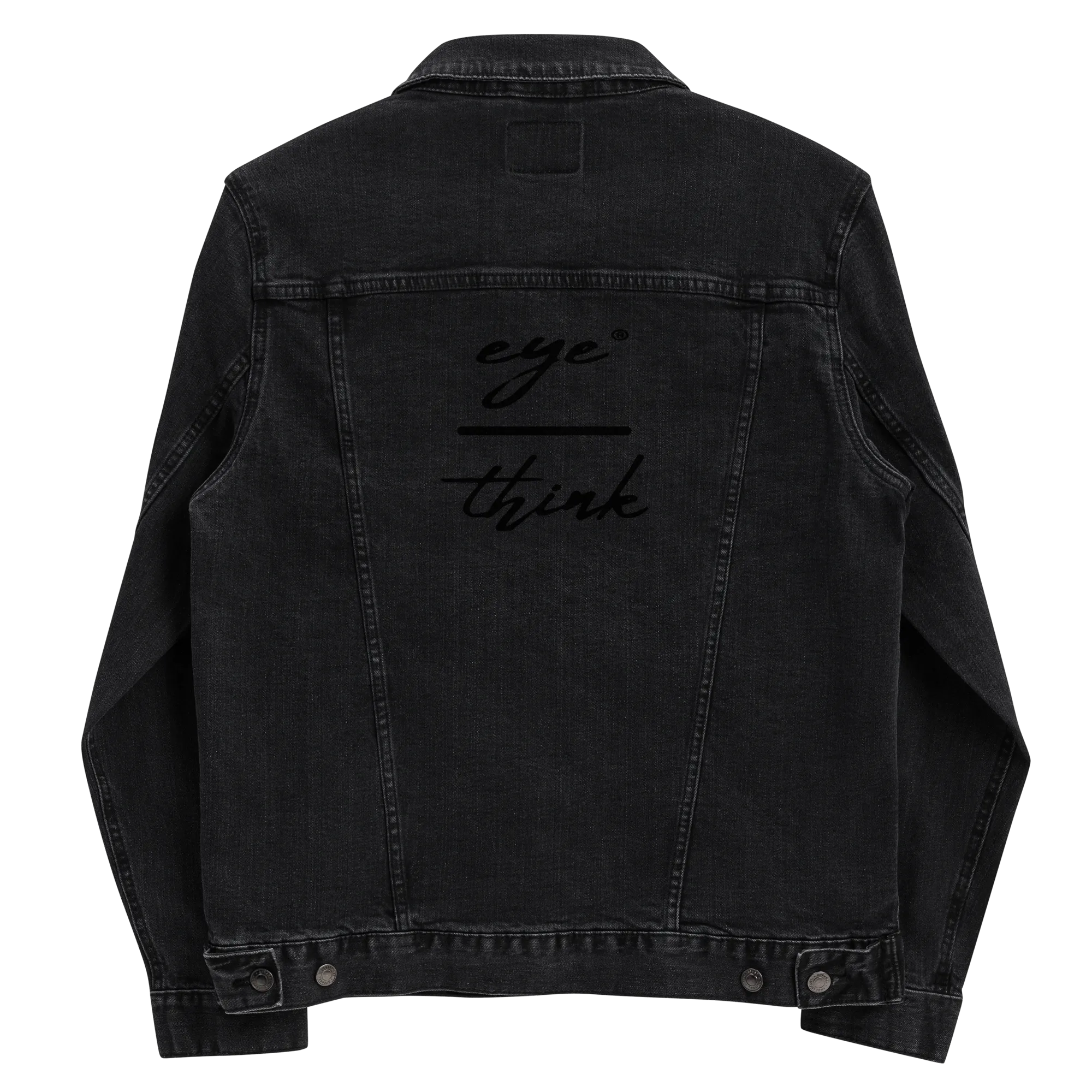 eyeoverthink® Unisex denim jacket