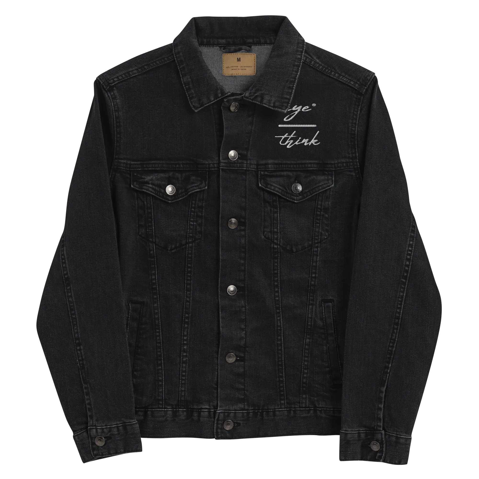 eyeoverthink® Unisex denim jacket