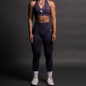 Hesh "Everson Seamless" Leggings in Purple Night