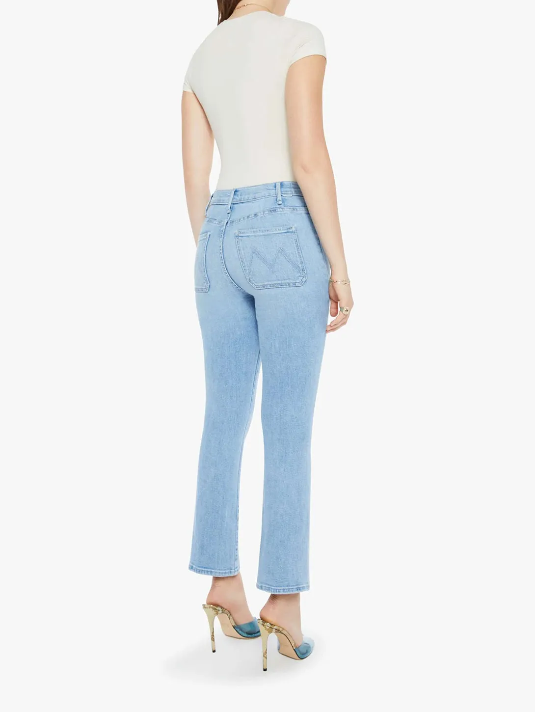 Hustler Patch Pocket Ankle Jean - Tune In Tune Out