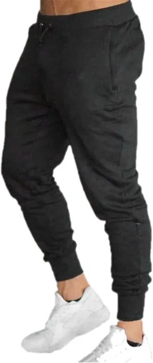 Joggers for Men, Mens High Street Fashion Leisure Loose Sports Running Solid Color Lace Up Pant Sweatpants Trouser