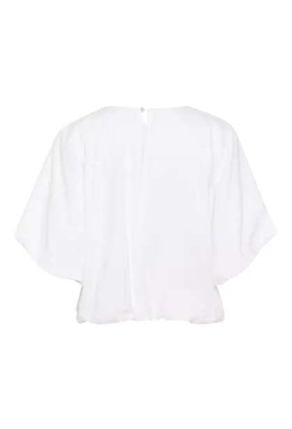 KAGABBY BLOUSE "OPTICAL WHITE"