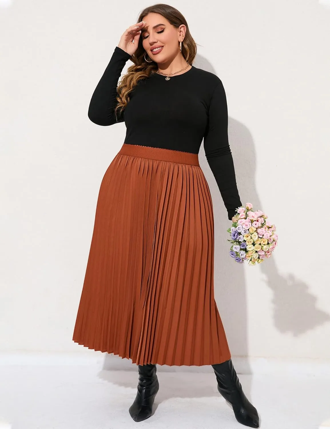 KOJOOIN Women's Plus Size Casual