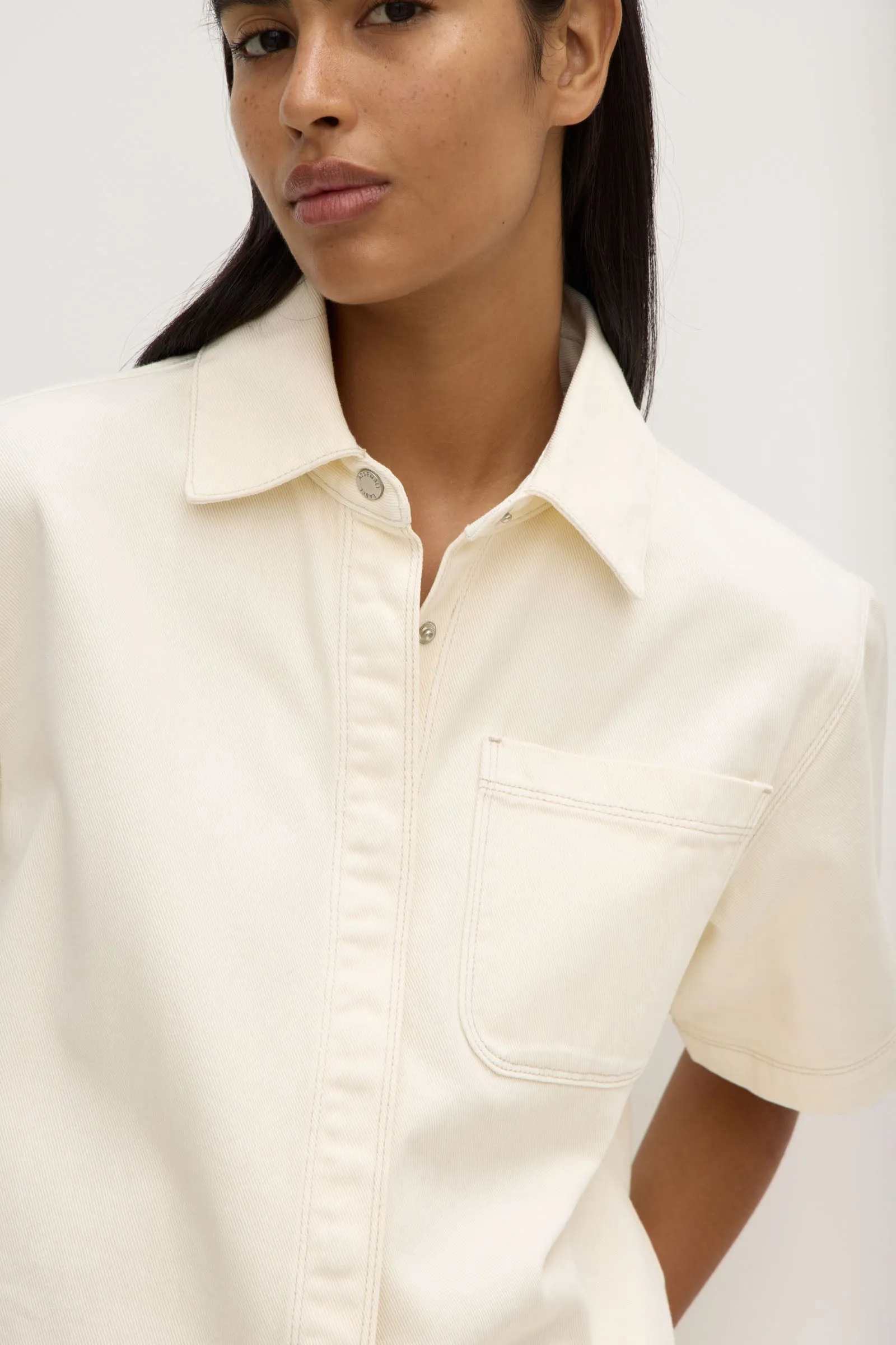 Marlow Boxy Denim Shirt
