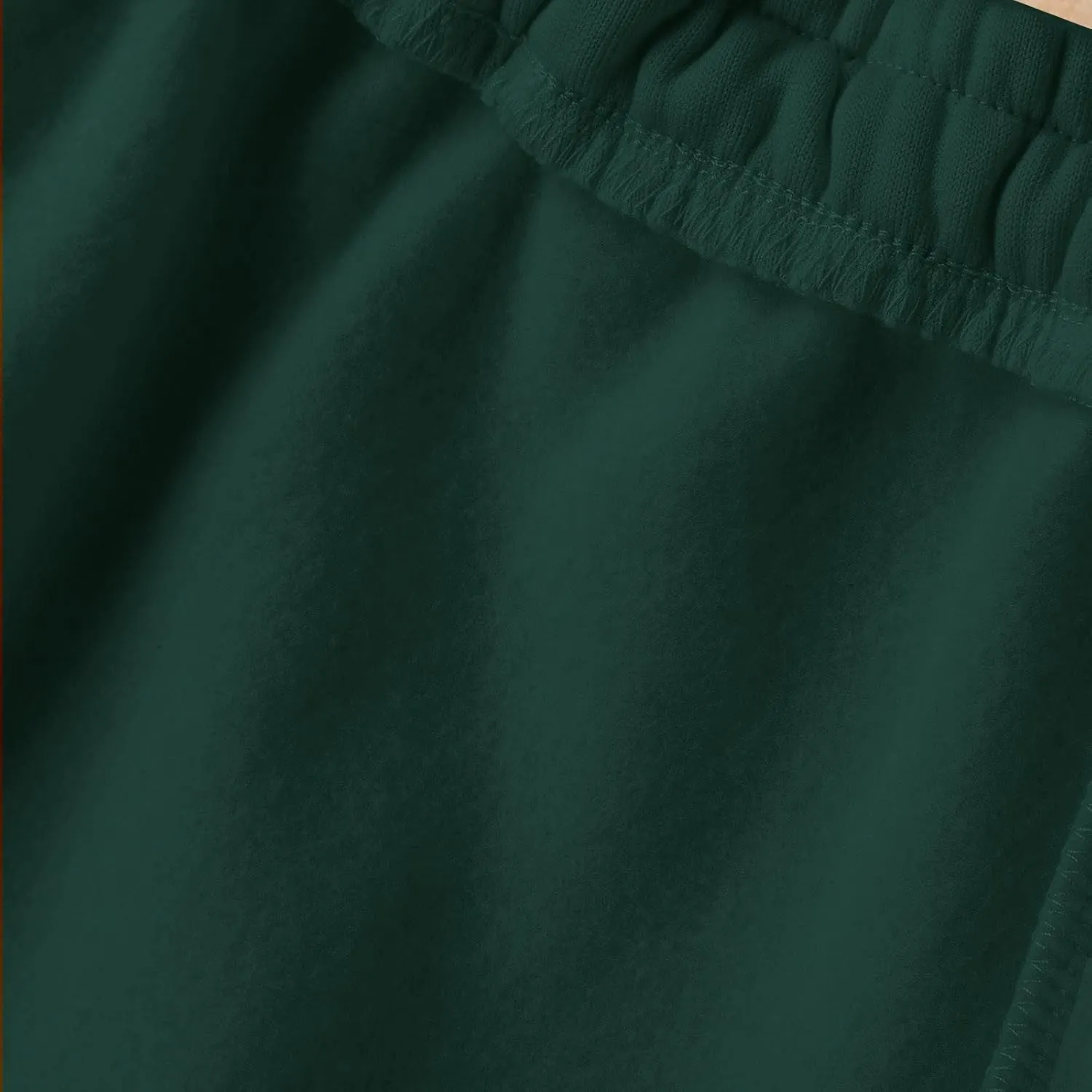 Mens Autumn and Winter High Street Fashion Leisure Pants Loose Fit Sports Trousers Solid Color Lace Up Joggers