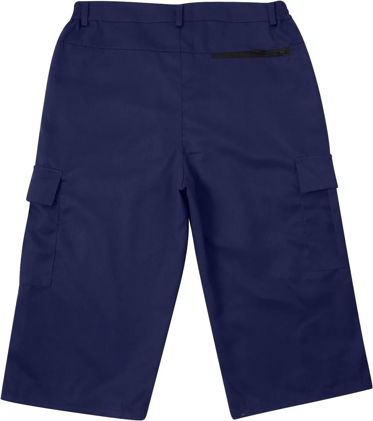 Mens Below Knee Cargo Shorts Multi Pockets Lightweight Outdoor Hiking Work Shorts for Men Athleric Fit Quick Dry Capri Pants