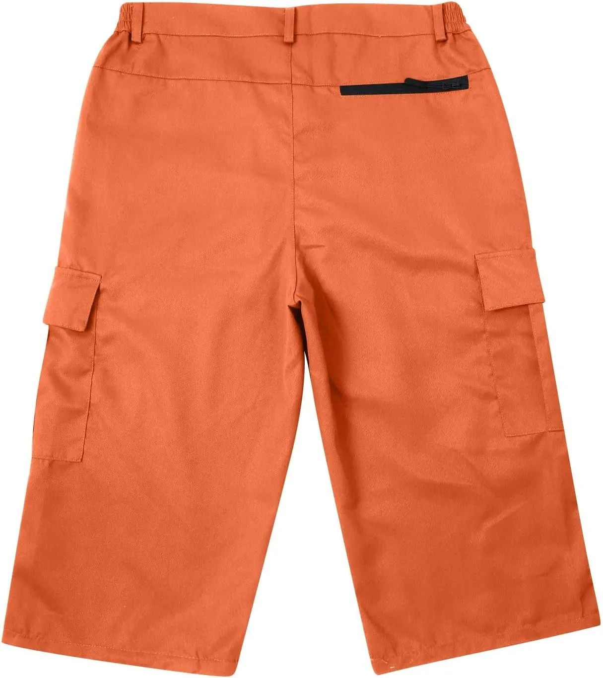 Mens Below Knee Cargo Shorts Multi Pockets Lightweight Outdoor Hiking Work Shorts for Men Athleric Fit Quick Dry Capri Pants