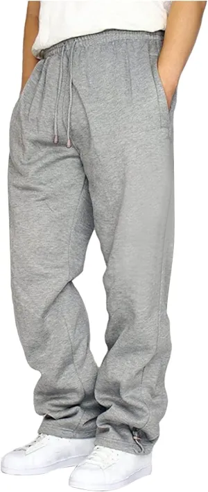 Mens Cargo Pants Casual Joggers, Big and Tall Athletic Pants Cotton Loose Baggy Pants, Straight Leg Sweatpants