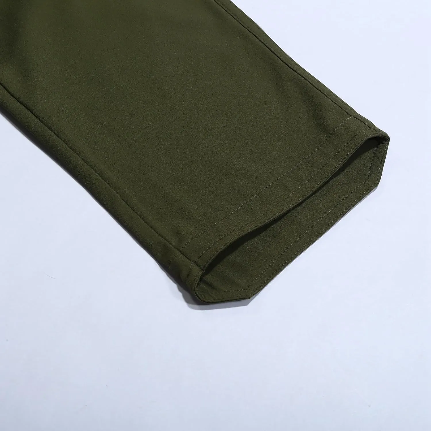 Mens Casual Cargo Pants Tactical Workout Sport Pants Multi-Pocket Straight Leg Trousers Running Joggers