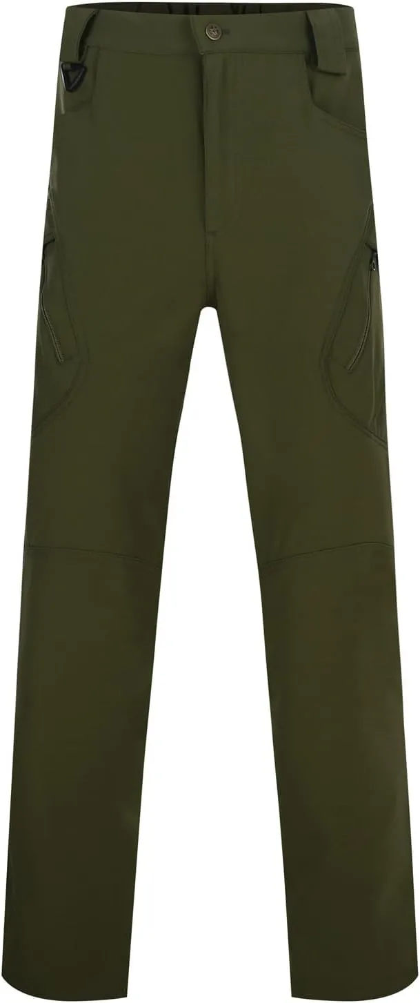 Mens Casual Cargo Pants Tactical Workout Sport Pants Multi-Pocket Straight Leg Trousers Running Joggers