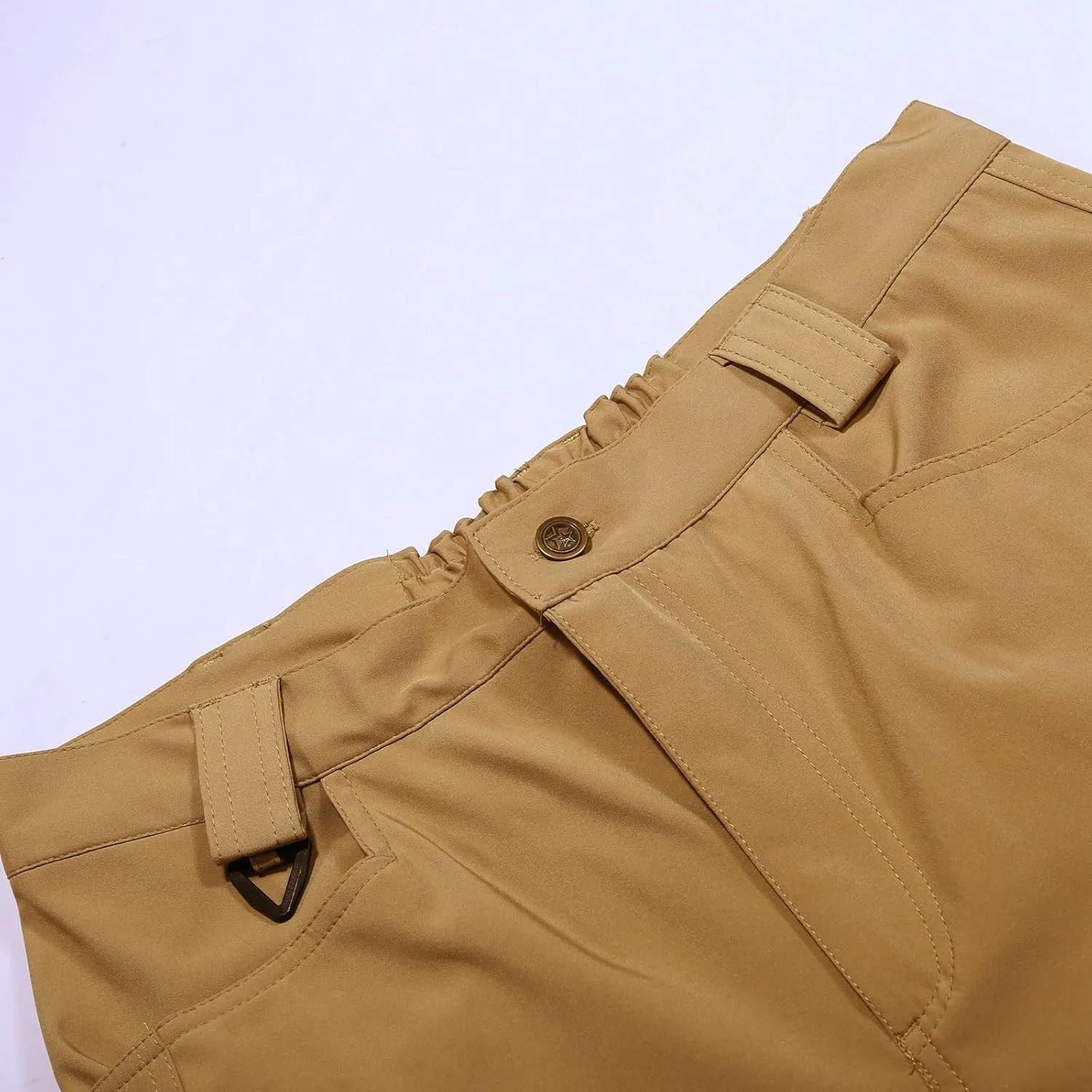 Mens Casual Cargo Pants Tactical Workout Sport Pants Multi-Pocket Straight Leg Trousers Running Joggers