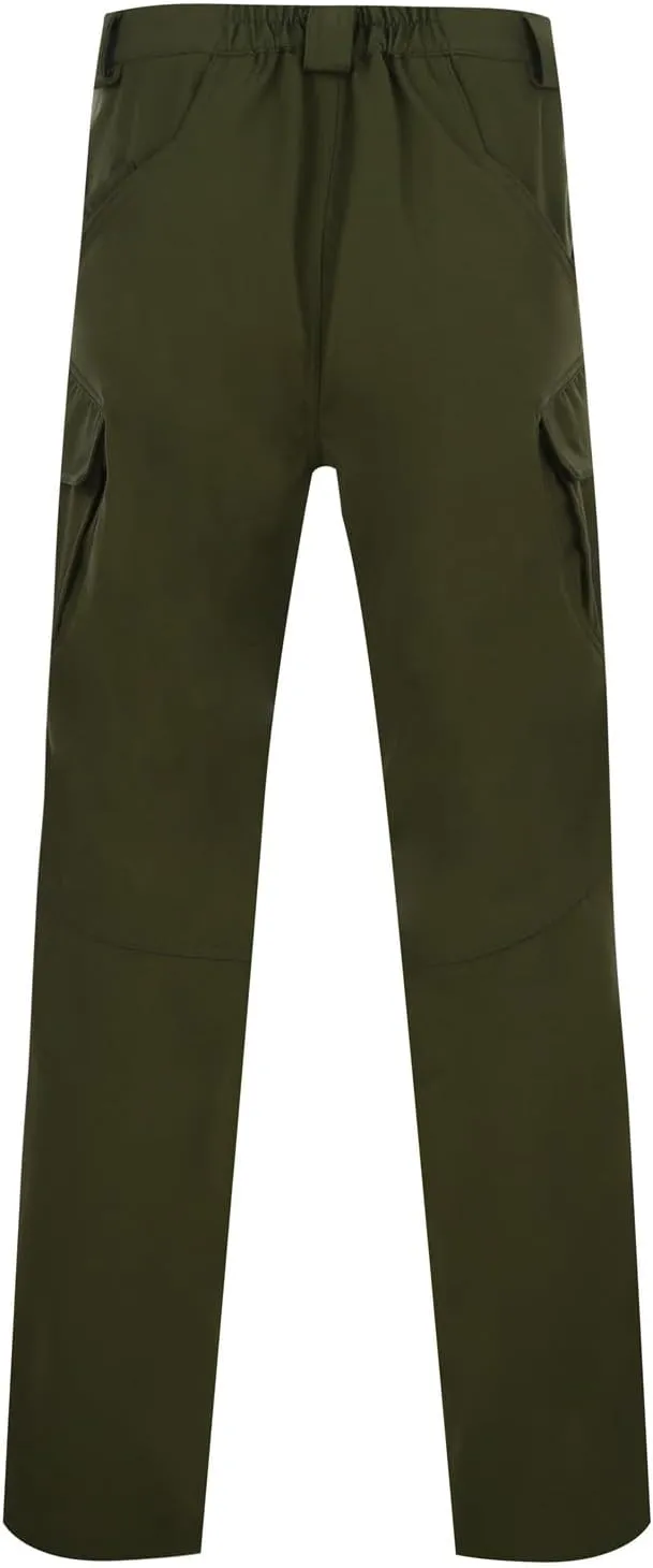 Mens Casual Cargo Pants Tactical Workout Sport Pants Multi-Pocket Straight Leg Trousers Running Joggers