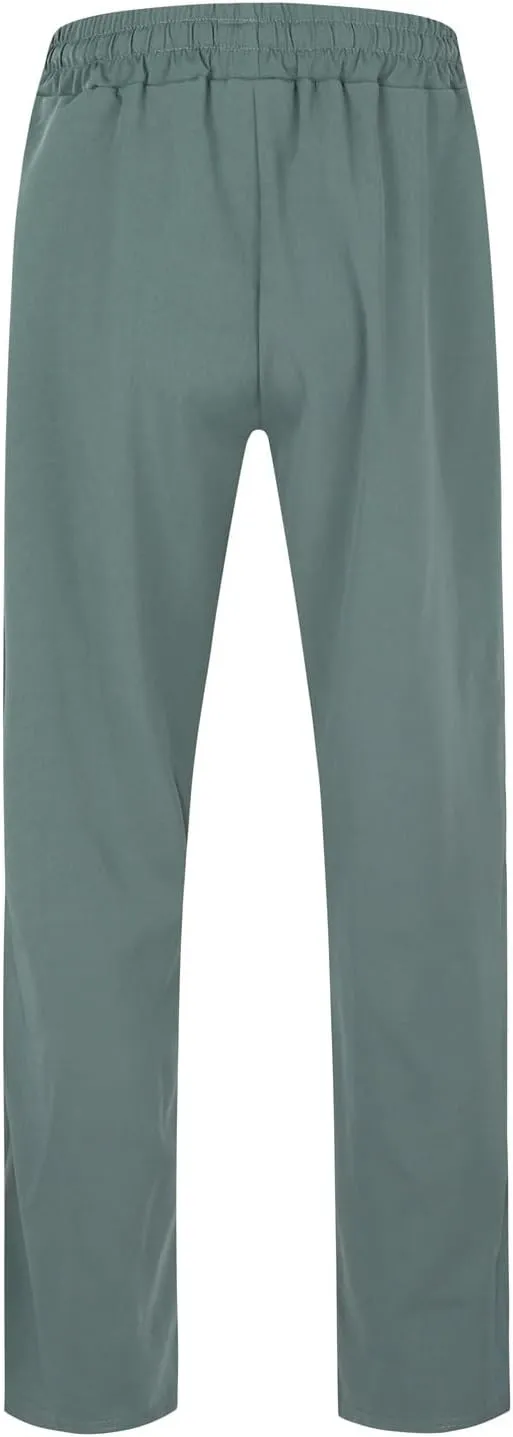 Mens Casual Linen Pants Workout Athletic Joggers Loose and Light Trousers Lightweight Pant Leisure and Daily Wear