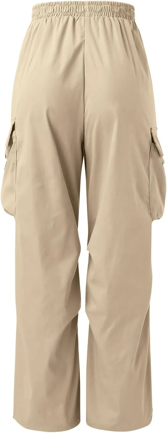 Men's Cool Lightweight Cargo Athletic Pants Fast Dry Joggers Breathable Outdoor Trousers with Pockets