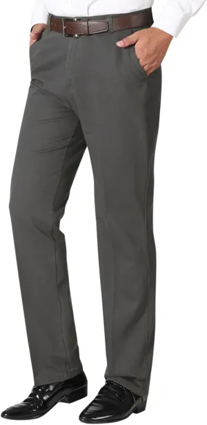 Mens Dress Pants Slim Fit Expandable Waist Work Sweatpants Business Casual Straight Leg Golf Comfort Suit Pants