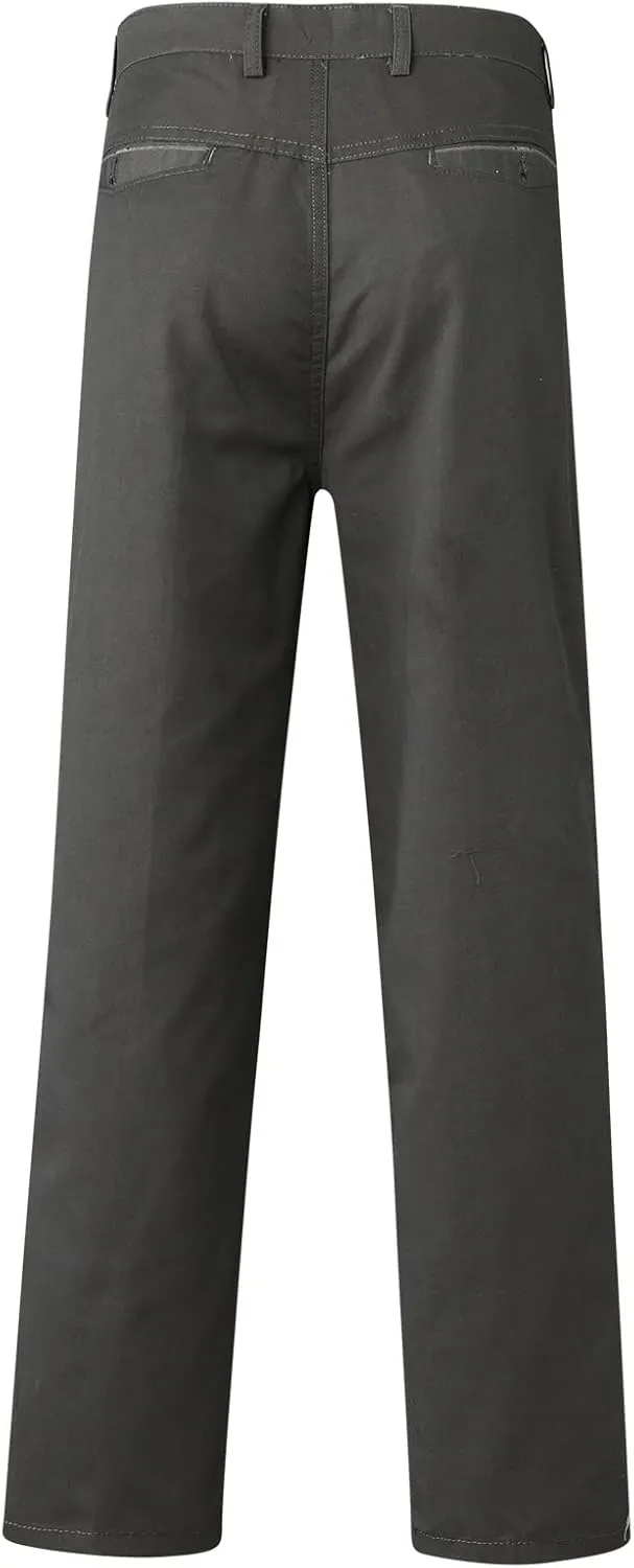 Mens Dress Pants Slim Fit Expandable Waist Work Sweatpants Business Casual Straight Leg Golf Comfort Suit Pants
