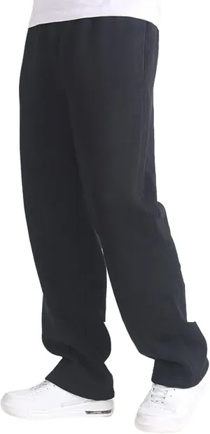 Men's Linen Harem Pants, Casual Loose Drawstring Elastic Waist Sweatpant, Outdoor Baggy Hiking Jogger Trousers Pockets