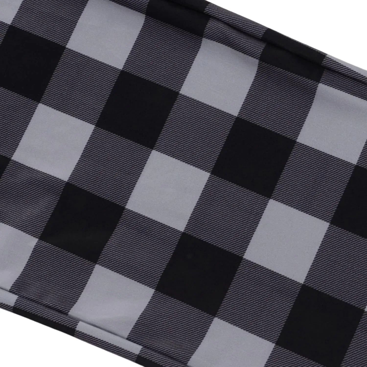 Mens Soft Plaid Long Elastic Waist with 2 Pockets Fleece Sleep Lounge Pajama Bottoms Pants