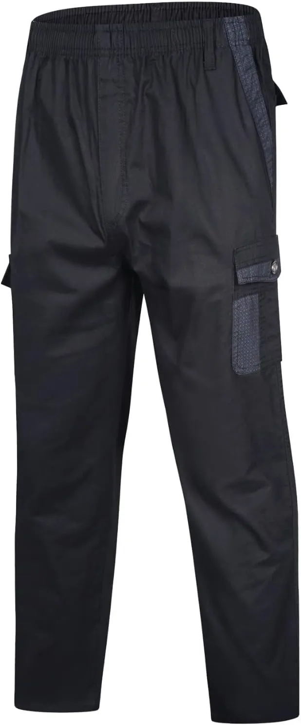 Mens Tactical Pants Stretch Flex Men's Wild Cargo Pants Casual Joggers Sweatpants Outdoor Waterproof Hiking Work Pants