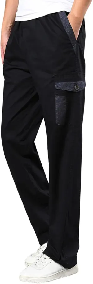 Mens Tactical Pants Stretch Flex Men's Wild Cargo Pants Casual Joggers Sweatpants Outdoor Waterproof Hiking Work Pants