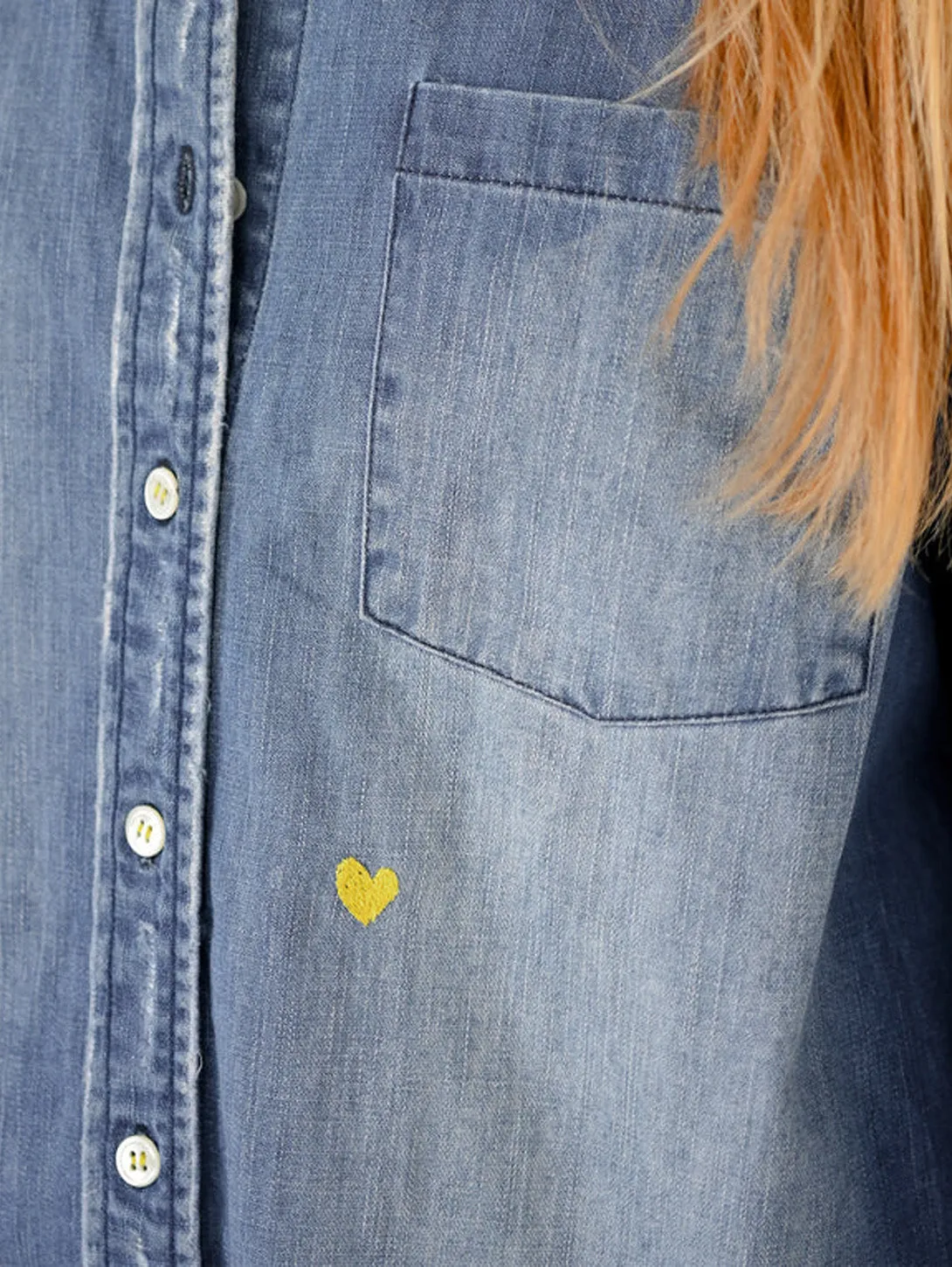 Mia Shirt - Dark Denim
