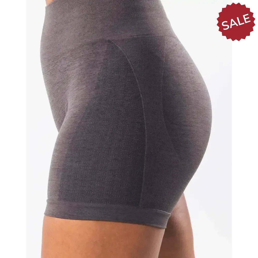 NCLAGEN Womens Seamless Gym Yoga Shorts  High Waist Butt Scrunch Leggings