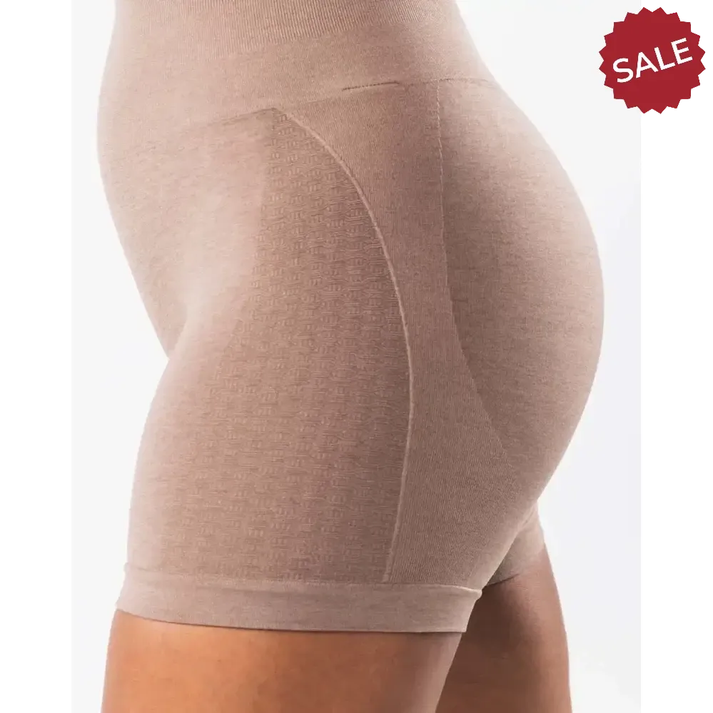 NCLAGEN Womens Seamless Gym Yoga Shorts  High Waist Butt Scrunch Leggings