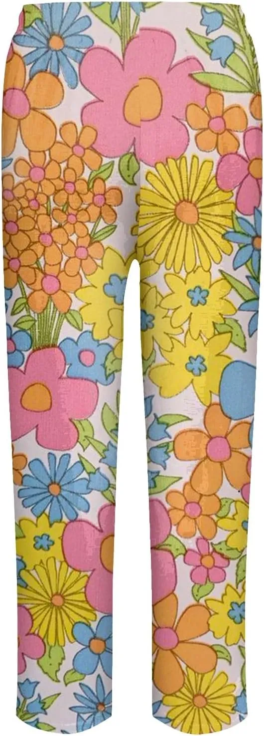 Plus Size Linen Pants for Women Plus Size Summer Cotton Palazzo Pants for Women Casual Summer Trousers