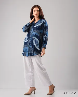 Printed Button-Down Shirt 62345