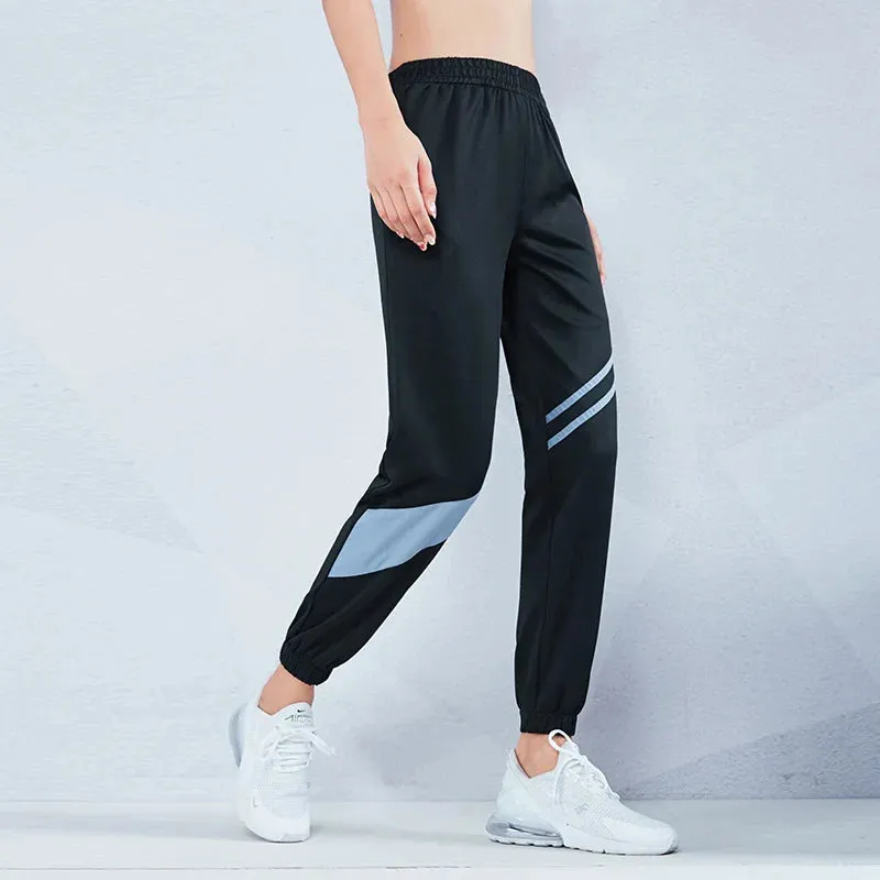 Soft Black Thin Loose Sport Sweatpants