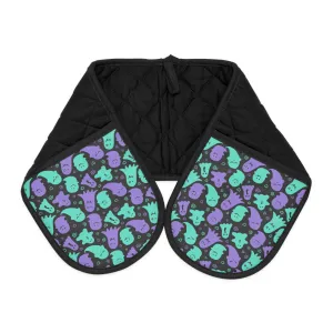 Spooky Cute Ghosts Oven Mitts