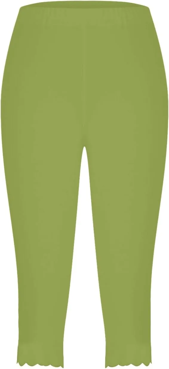 Summer Capri Leggings for Women Slim Fitting Soft Yoga Capris Lightweight Workout Running Yoga Pants Comfy Sweatpants