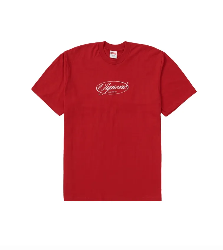 SUPREME FINEST TEE RED