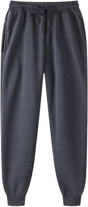 Sweatpants for Women Baggy High Waisted Soft Fleece Lining Joggers Pants Y2K Cinch Bottom Athletic Pant with Pockets