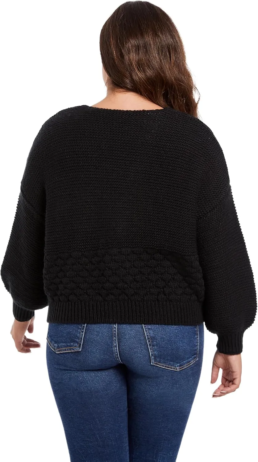 Women's 2024 Fall Winter Chunky Knit Cardigan Sweaters Long Sleeve V-Neck Open Front Casual Outerwear for Women