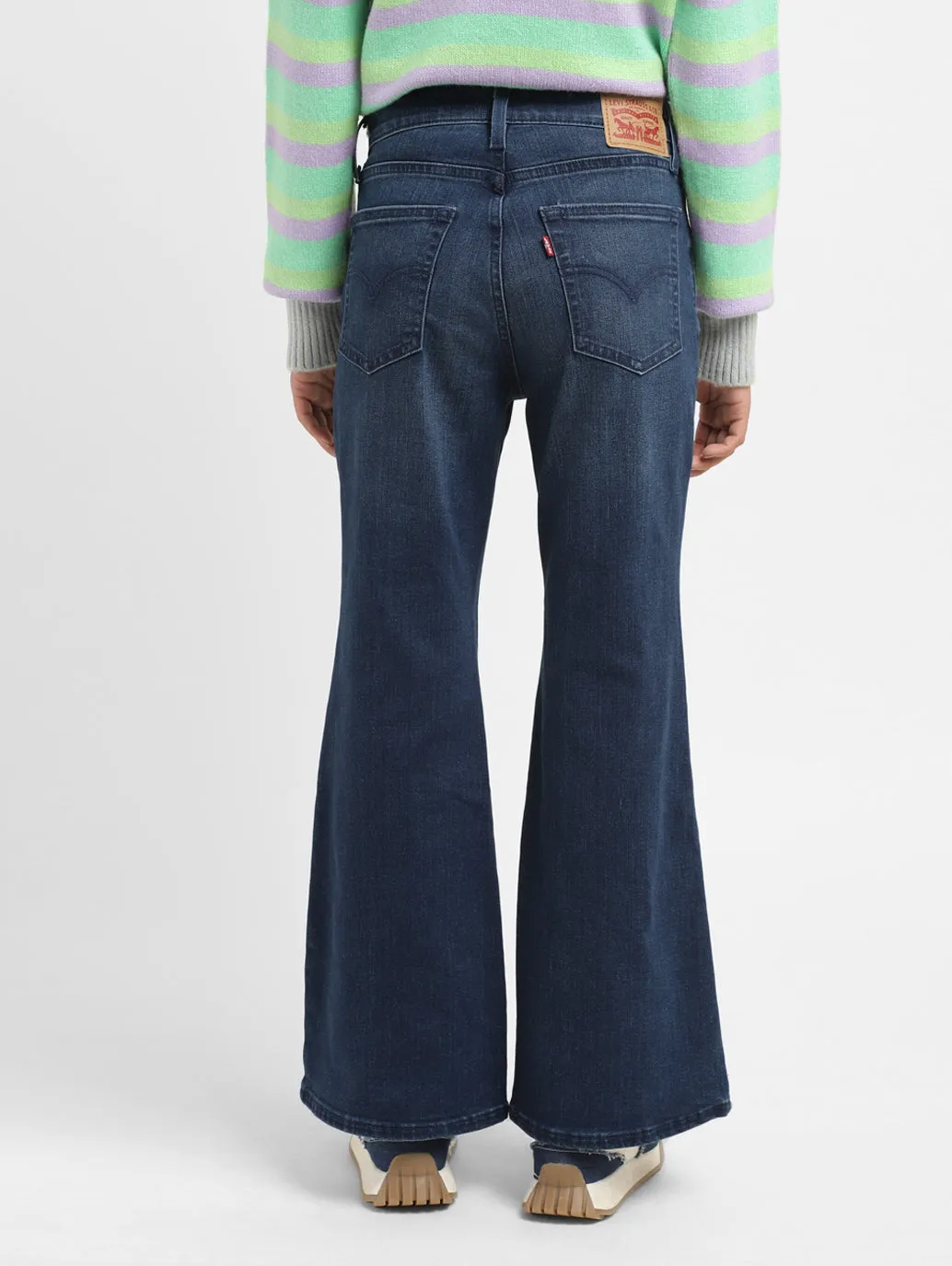 Women's 711 Indigo Bootcut Fit High Rise Jeans