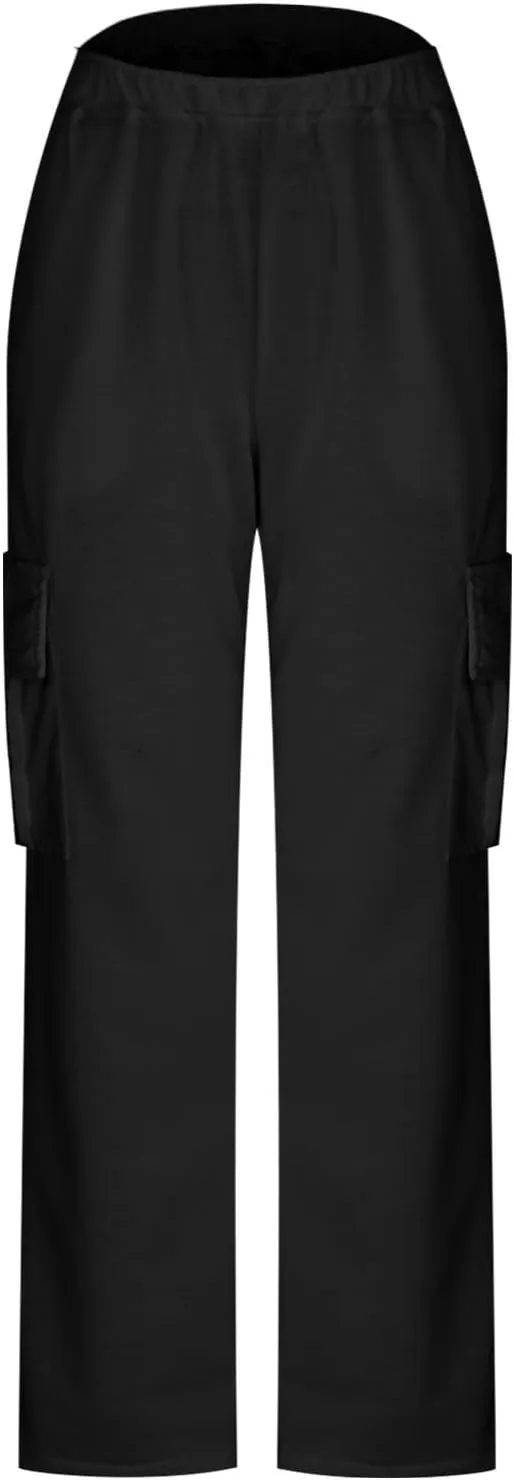 Women's Cinch Bottom Sweatpants High Waisted Casual Workout Athletic Baggy Joggers Lounge Pants with Pockets