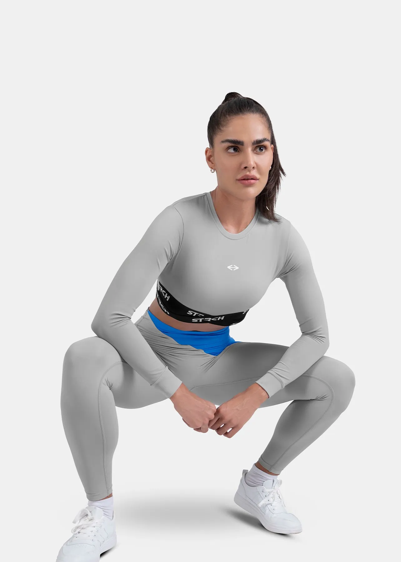 Women's Dual-tone High Waist Leggings
