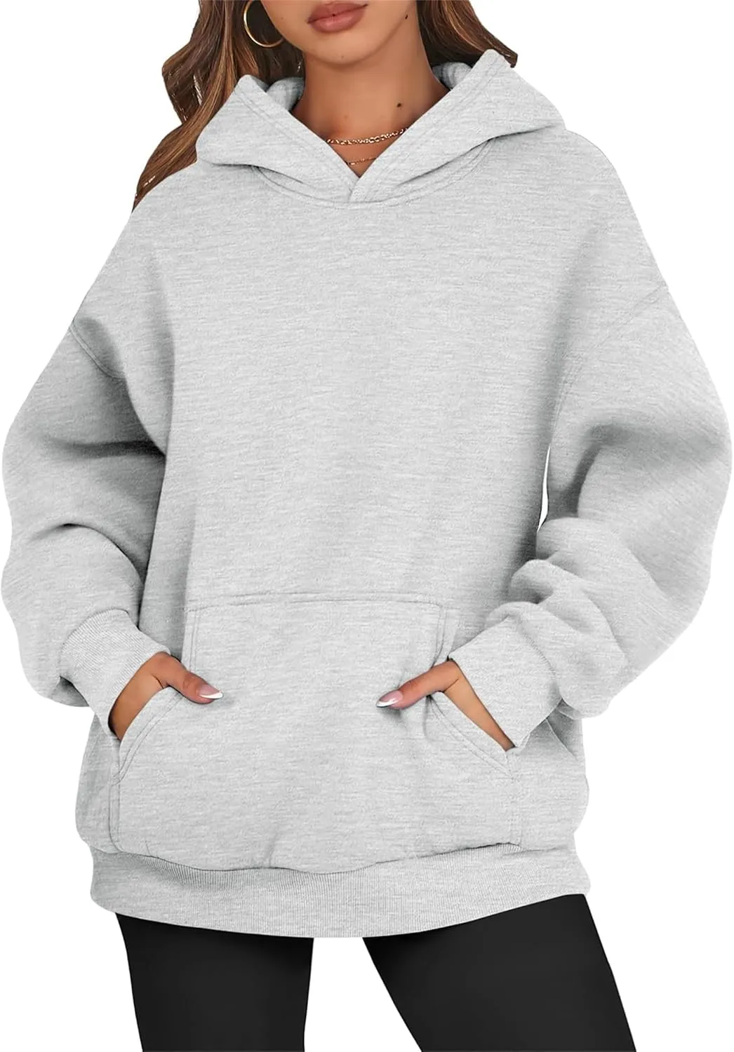 Womens Oversized Hoodies Sweatshirts Long Sleeve Sweaters Pullover Fall Clothes with Pocket